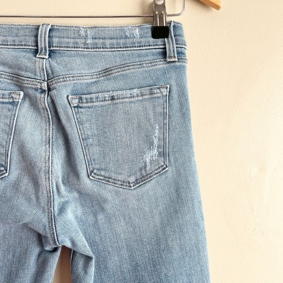 J Brand Capri Cropped Skinny Distressed Jeans in Surge Destruct,‎ Size 26 - Picture 9 of 11